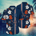 Detroit Tigers Bold Daisy Hawaiian - Adult & Kids T-Shirts, Sweatshirts & Hoodies apparel design preview 1