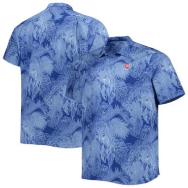 Chicago Cubs Faded Palms Hawaiian - Adult & Kids T-Shirts, Sweatshirts & Hoodies apparel design preview 1