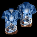 Personalized Indianapolis Colts Ocean Rush Hawaiian - Adult & Kids T-Shirts, Sweatshirts & Hoodies apparel design preview 1