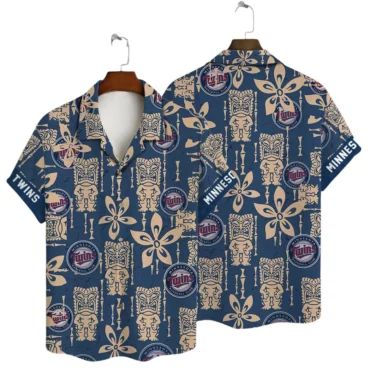 Minnesota Twins Tiki Tropic Hawaiian - Adult & Kids T-Shirts, Sweatshirts & Hoodies apparel design preview 1