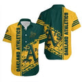Oakland Athletics Bold Stripes Hawaiian - Adult & Kids T-Shirts, Sweatshirts & Hoodies apparel design preview 1