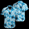 Miami Marlins Tropical Leaf Hawaiian - Adult & Kids T-Shirts, Sweatshirts & Hoodies apparel design preview 1