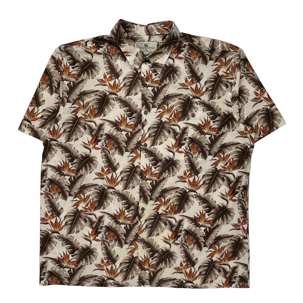 Island Shores Floral Hawaiian XL Multicoloured Cotton - Adult & Kids T-Shirts, Sweatshirts & Hoodies apparel design preview 1