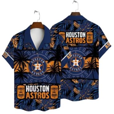Houston Astros Starry Night Hawaiian - Adult & Kids T-Shirts, Sweatshirts & Hoodies apparel design preview 1