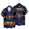 Houston Astros Starry Night Hawaiian - Adult & Kids T-Shirts, Sweatshirts & Hoodies apparel design preview 1