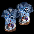 Tennessee Titans Coconut Warrior Hawaiian - Adult & Kids T-Shirts, Sweatshirts & Hoodies apparel design preview 1