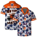 New York Mets Tropic Stars Hawaiian - Adult & Kids T-Shirts, Sweatshirts & Hoodies apparel design preview 1