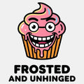Frosted Unhinged Cupcake - Adult & Kids T-Shirts, Sweatshirts & Hoodies apparel design preview 1