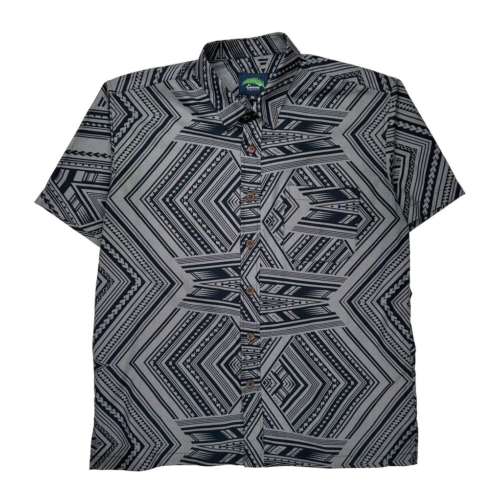 Eveni Hawaiian XL Black Cotton - Adult & Kids T-Shirts, Sweatshirts & Hoodies apparel design preview 1
