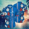 Los Angeles Dodgers Summer Bloom Hawaiian - Adult & Kids T-Shirts, Sweatshirts & Hoodies apparel design preview 1