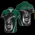 Personalized New York Jets Flame Gridiron Hawaiian - Adult & Kids T-Shirts, Sweatshirts & Hoodies apparel design preview 1