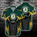 Oakland Athletics Dynamic Chevron Hawaiian - Adult & Kids T-Shirts, Sweatshirts & Hoodies apparel design preview 1
