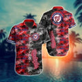 Washington Nationals Island Getaway Hawaiian - Adult & Kids T-Shirts, Sweatshirts & Hoodies apparel design preview 1