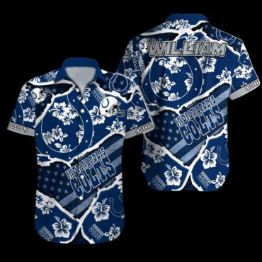 Personalized Indianapolis Colts Island Endzone - Adult & Kids T-Shirts, Sweatshirts & Hoodies apparel design preview 1