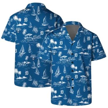 Detroit Tigers Island Breeze Hawaiian - Adult & Kids T-Shirts, Sweatshirts & Hoodies apparel design preview 1