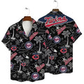 Minnesota Twins Tropical Spirit Hawaiian - Adult & Kids T-Shirts, Sweatshirts & Hoodies apparel design preview 1