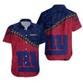 New York Giants Tribal Pride Hawaiian - Adult & Kids T-Shirts, Sweatshirts & Hoodies apparel design preview 1