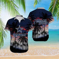 Dallas Cowboys Hawaiian Twilight Beach Design 358521 - Adult & Kids T-Shirts, Sweatshirts & Hoodies apparel design preview 1