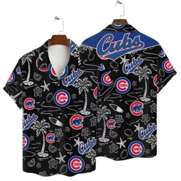 Chicago Cubs Paradise Nights Hawaiian - Adult & Kids T-Shirts, Sweatshirts & Hoodies apparel design preview 1