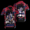 Personalized New York Giants Sunset Blitz Hawaiian - Adult & Kids T-Shirts, Sweatshirts & Hoodies apparel design preview 1