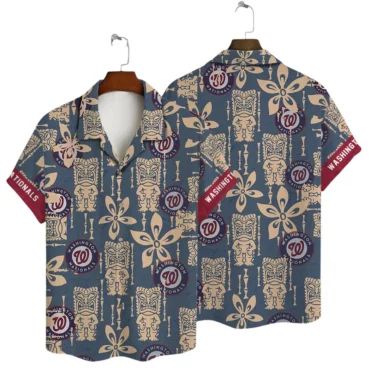 Washington Nationals Island Escape Hawaiian - Adult & Kids T-Shirts, Sweatshirts & Hoodies apparel design preview 1
