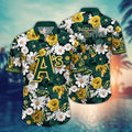 Oakland Athletics Daisy Bloom Hawaiian - Adult & Kids T-Shirts, Sweatshirts & Hoodies apparel design preview 1