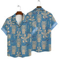 Tampa Bay Rays Tiki Icon Hawaiian - Adult & Kids T-Shirts, Sweatshirts & Hoodies apparel design preview 1