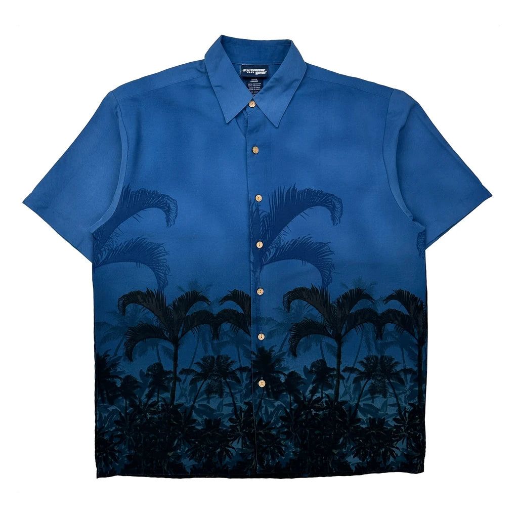 Extreme Gear Hawaiian Large Blue Polyester - Adult & Kids T-Shirts, Sweatshirts & Hoodies apparel design preview 1