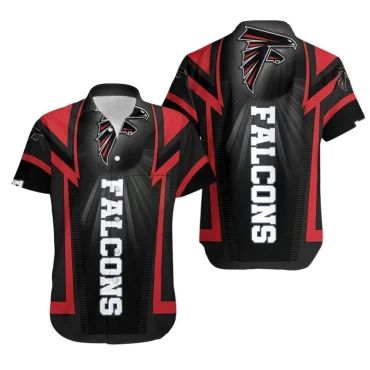 Atlanta Falcons Lightning Bolt Hawaiian - Adult & Kids T-Shirts, Sweatshirts & Hoodies apparel design preview 1