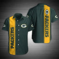 Green Bay Packers Hawaiian Bold Stripes Design 503633 - Adult & Kids T-Shirts, Sweatshirts & Hoodies apparel design preview 1