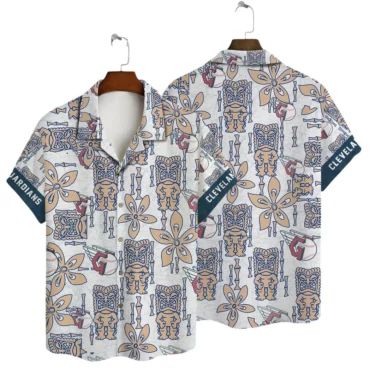 Cleveland Guardians Tiki Aloha Hawaiian - Adult & Kids T-Shirts, Sweatshirts & Hoodies apparel design preview 1