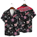 Washington Nationals Island Paradise Hawaiian - Adult & Kids T-Shirts, Sweatshirts & Hoodies apparel design preview 1