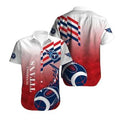 Tennessee Titans Rising Flames Hawaiian - Adult & Kids T-Shirts, Sweatshirts & Hoodies apparel design preview 1