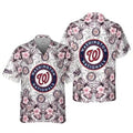 Washington Nationals Coastal Paradise Hawaiian - Adult & Kids T-Shirts, Sweatshirts & Hoodies apparel design preview 1