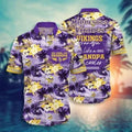 Minnesota Vikings Cool Grandpa Tropical - Adult & Kids T-Shirts, Sweatshirts & Hoodies apparel design preview 1