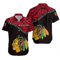 Chicago Blackhawks Tribal Legacy Hawaiian 984108 - Adult & Kids T-Shirts, Sweatshirts & Hoodies apparel design preview 1