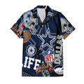 Dallas Cowboys Hawaiian For Life 198175 - Adult & Kids T-Shirts, Sweatshirts & Hoodies apparel design preview 1