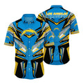 Los Angeles Chargers Hawaiian Thunder Strike Design - Adult & Kids T-Shirts, Sweatshirts & Hoodies apparel design preview 1