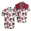 Atlanta Falcons Hibiscus Breeze Hawaiian - Adult & Kids T-Shirts, Sweatshirts & Hoodies apparel design preview 1
