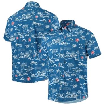 Chicago Cubs Ocean Breeze Hawaiian - Adult & Kids T-Shirts, Sweatshirts & Hoodies apparel design preview 1