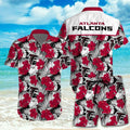 Atlanta Falcons Hawaiian Tropical Paradise Design - Adult & Kids T-Shirts, Sweatshirts & Hoodies apparel design preview 1