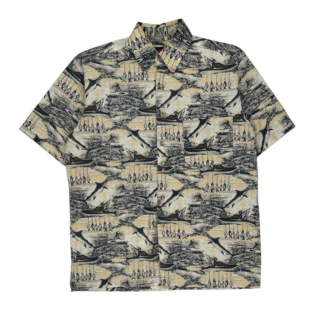 Wolverine Hawaiian Medium Multicoloured Cotton - Adult & Kids T-Shirts, Sweatshirts & Hoodies apparel design preview 1