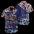 Personalized New York Giants Fierce Player Hawaiian - Adult & Kids T-Shirts, Sweatshirts & Hoodies apparel design preview 1