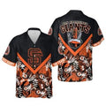 San Francisco Giants Retro Crest Hawaiian - Adult & Kids T-Shirts, Sweatshirts & Hoodies apparel design preview 1