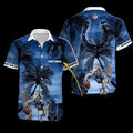 Personalized Indianapolis Colts Tropical Victory Wave - Adult & Kids T-Shirts, Sweatshirts & Hoodies apparel design preview 1