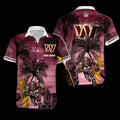Personalized Washington Commanders Island Blitz - Adult & Kids T-Shirts, Sweatshirts & Hoodies apparel design preview 1