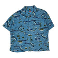 Puritan Graphic Hawaiian XL Blue Viscose - Adult & Kids T-Shirts, Sweatshirts & Hoodies apparel design preview 1