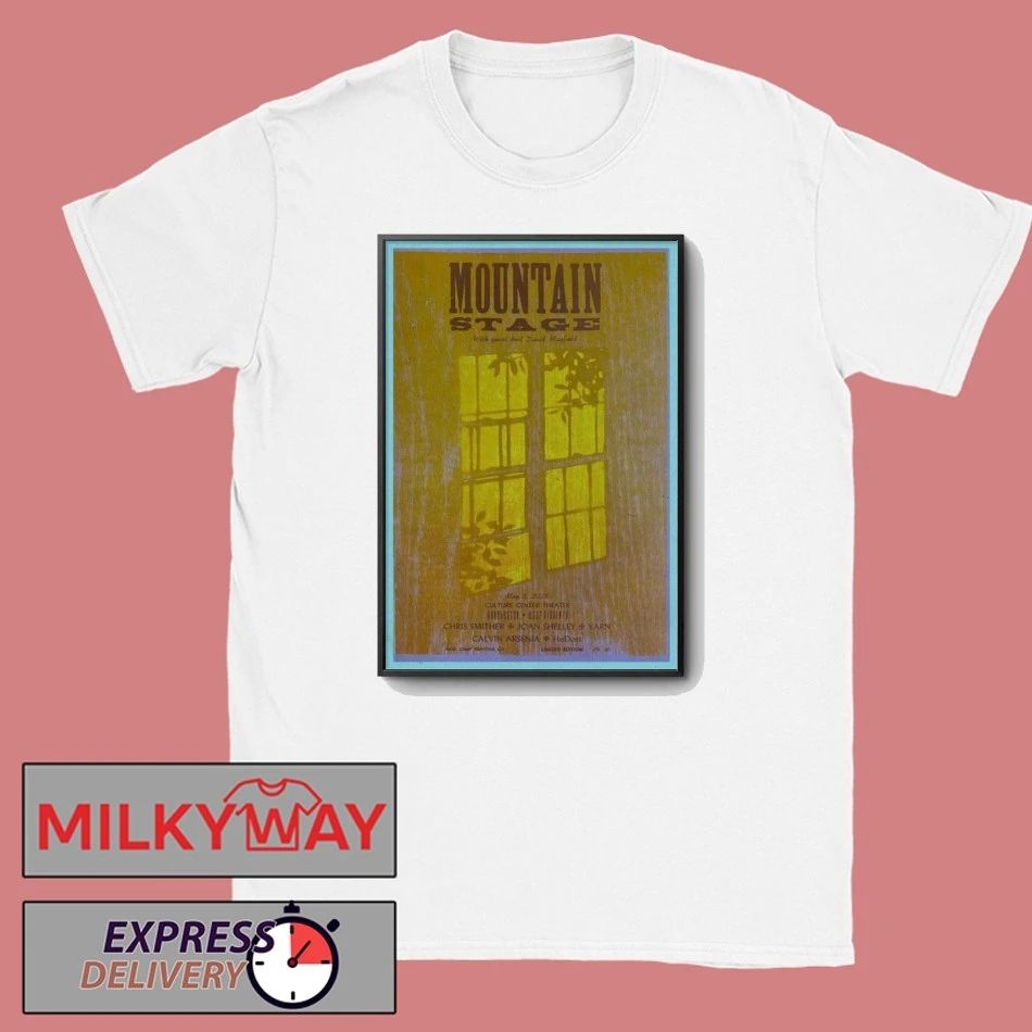 Poster Mountain Stage May 3 2026 Culture Center - Adult & Kids T-Shirts, Sweatshirts & Hoodies apparel design preview 1