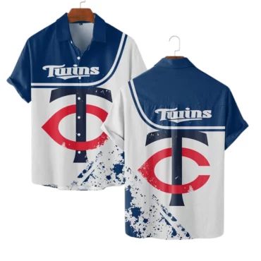 Minnesota Twins Ocean Breeze Hawaiian - Adult & Kids T-Shirts, Sweatshirts & Hoodies apparel design preview 1