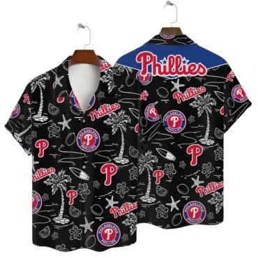 Philadelphia Phillies Island Nights Hawaiian - Adult & Kids T-Shirts, Sweatshirts & Hoodies apparel design preview 1